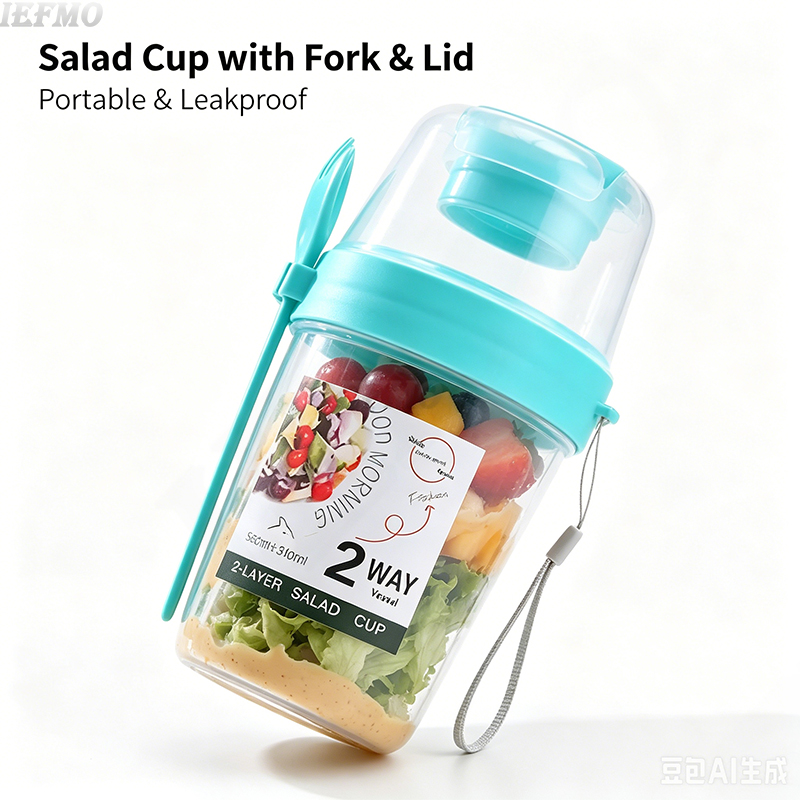 On-the-Go Salad Bowl Set with  - Meal Prep Yogurt Bowl บทวิจารณ์และราคา