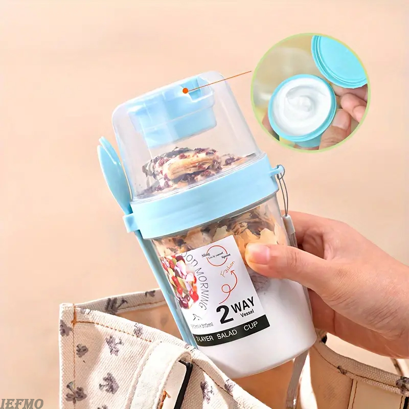 On-the-Go Salad Bowl Set with  - Meal Prep Yogurt Bowl บทวิจารณ์และราคา