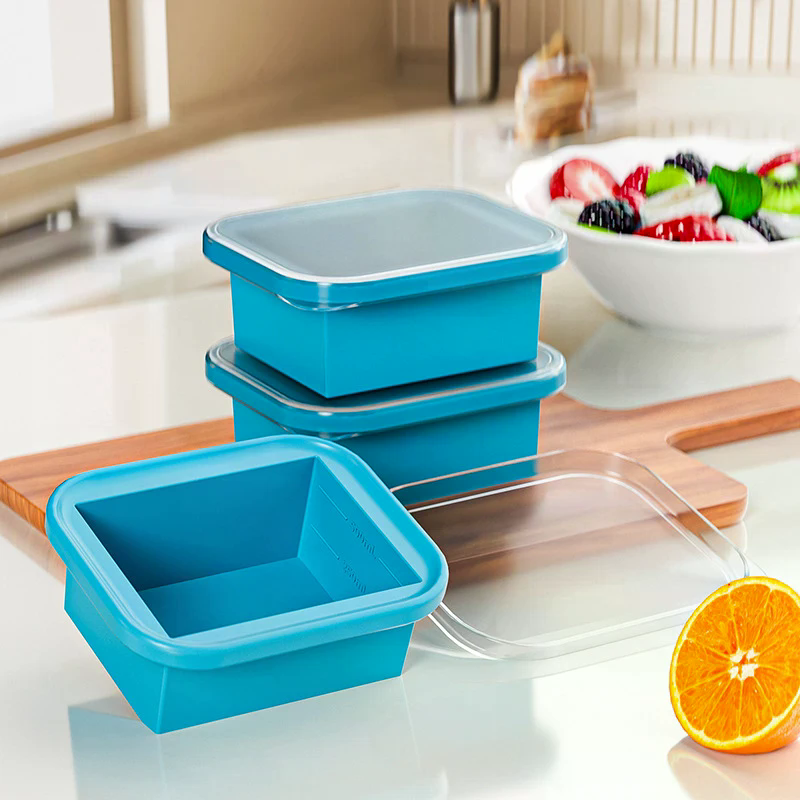 Silicone Freezing Tray With Pl - Meal Prep Easy บทวิจารณ์และราคา