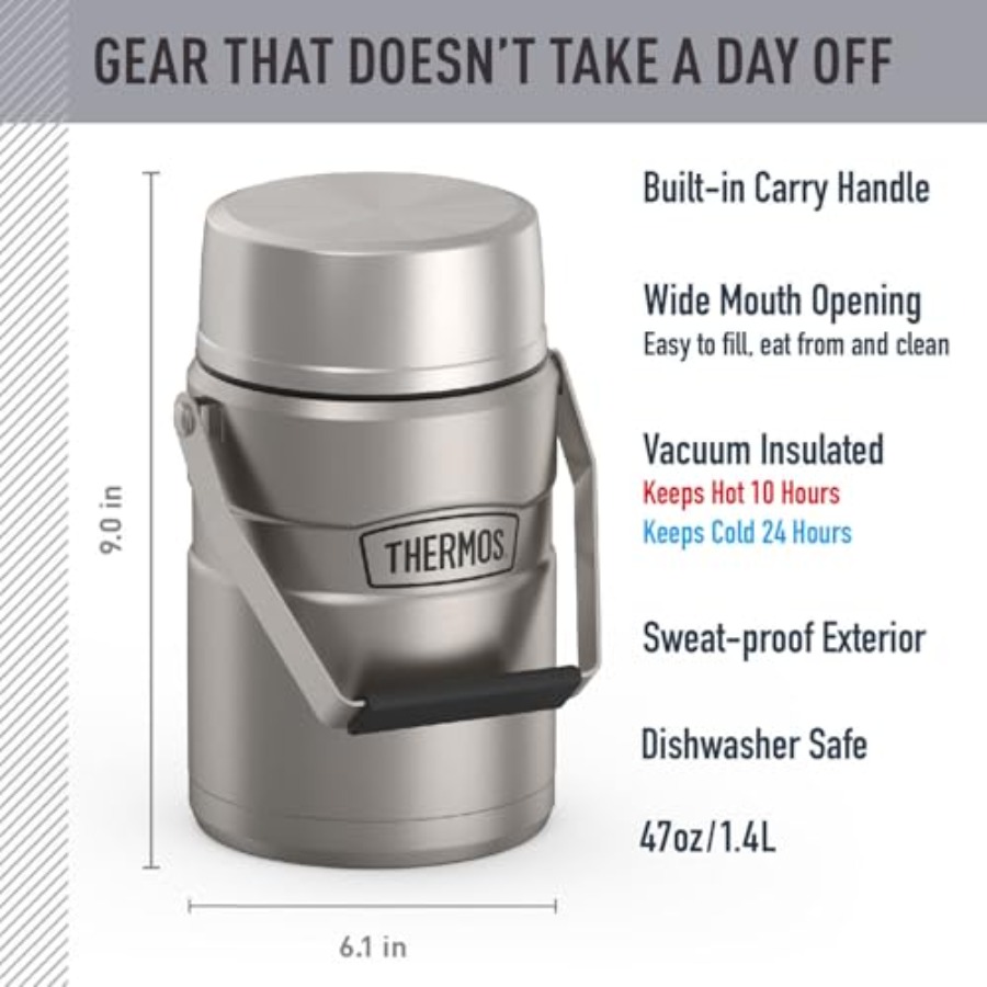 Stainless King Vacuum-Insulate - Meal Prep King บทวิจารณ์และราคา