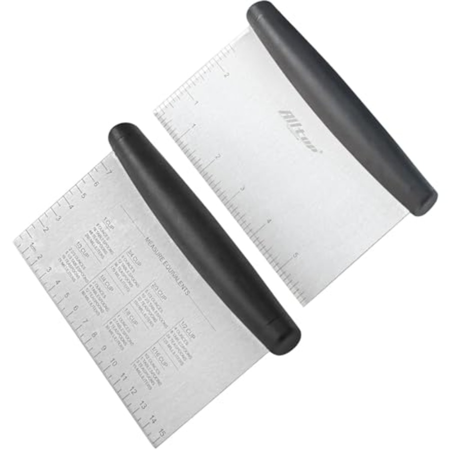 Bench Scraper Chopper - Baking - Meal Prep Pasta บทวิจารณ์และราคา