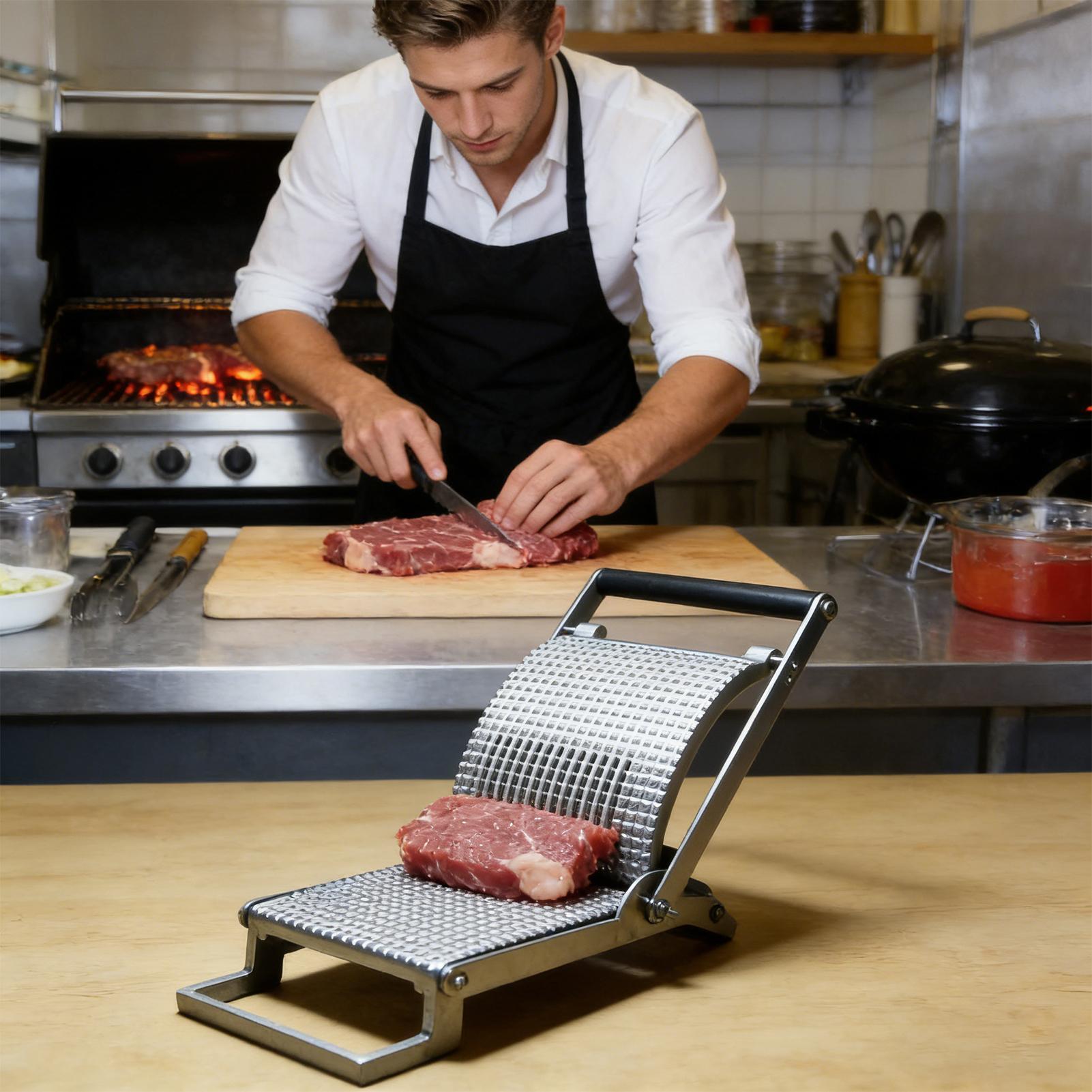 Stainless Steel Meat Tenderize - Meal Prep Pork บทวิจารณ์และราคา