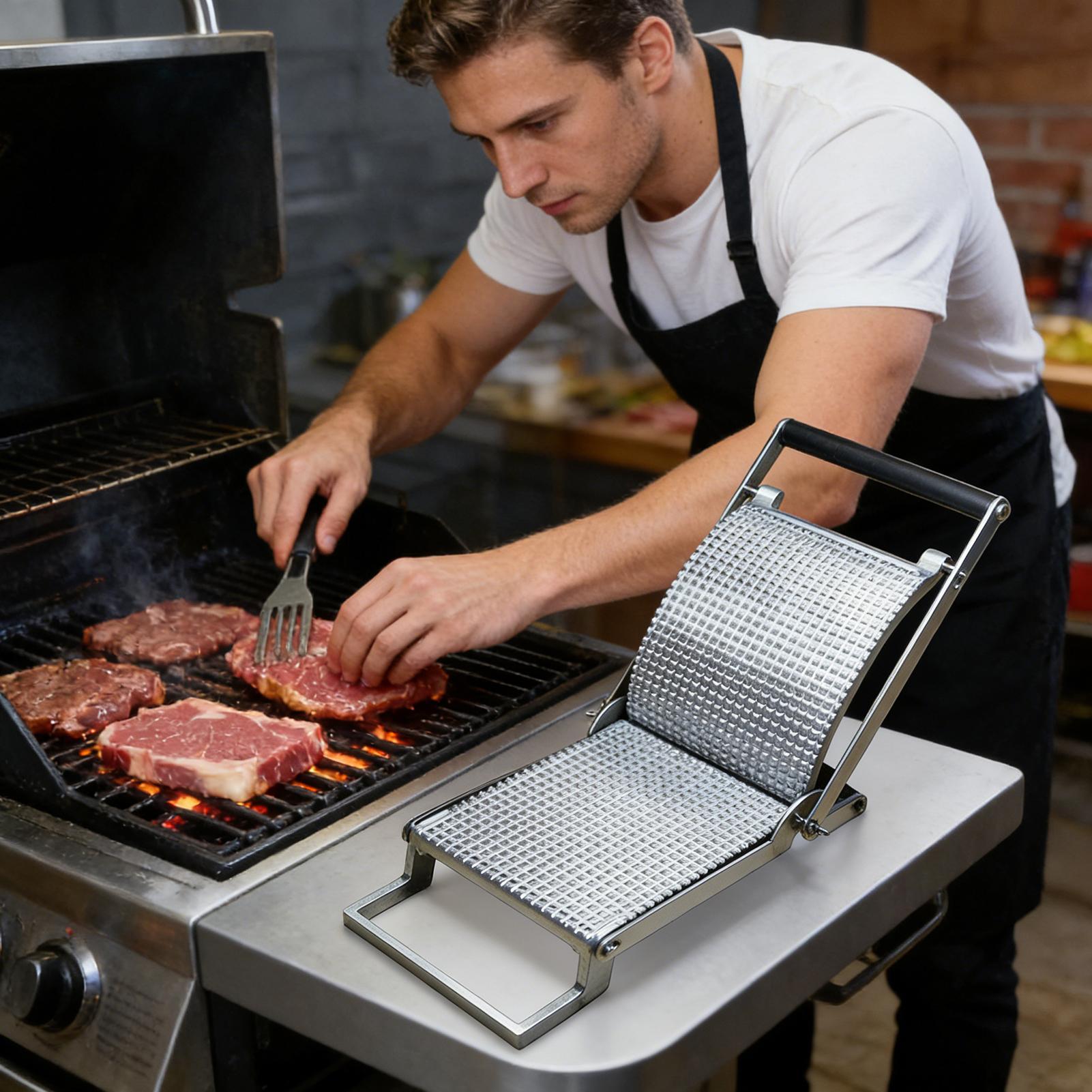 Stainless Steel Meat Tenderize - Meal Prep Pork บทวิจารณ์และราคา