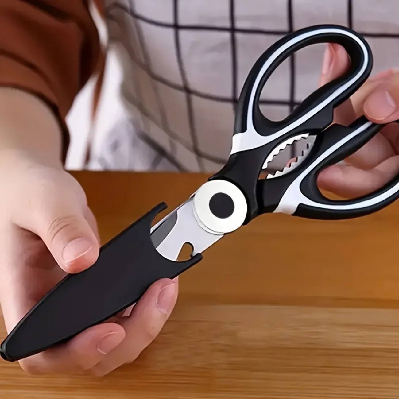 Multi-Purpose Kitchen Shears w - Meal Prep Easy บทวิจารณ์และราคา