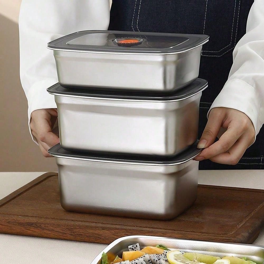Buy 2 Get 1 Free 3 Pack Stainl - Meal Prep Easy บทวิจารณ์และราคา