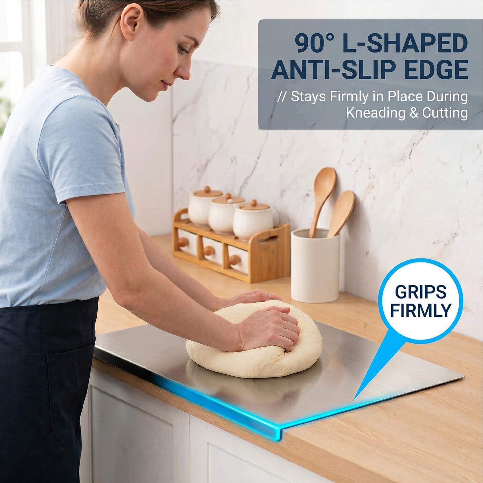 Non Slip Stainless Steel Cutti - Meal Prep Easy บทวิจารณ์และราคา