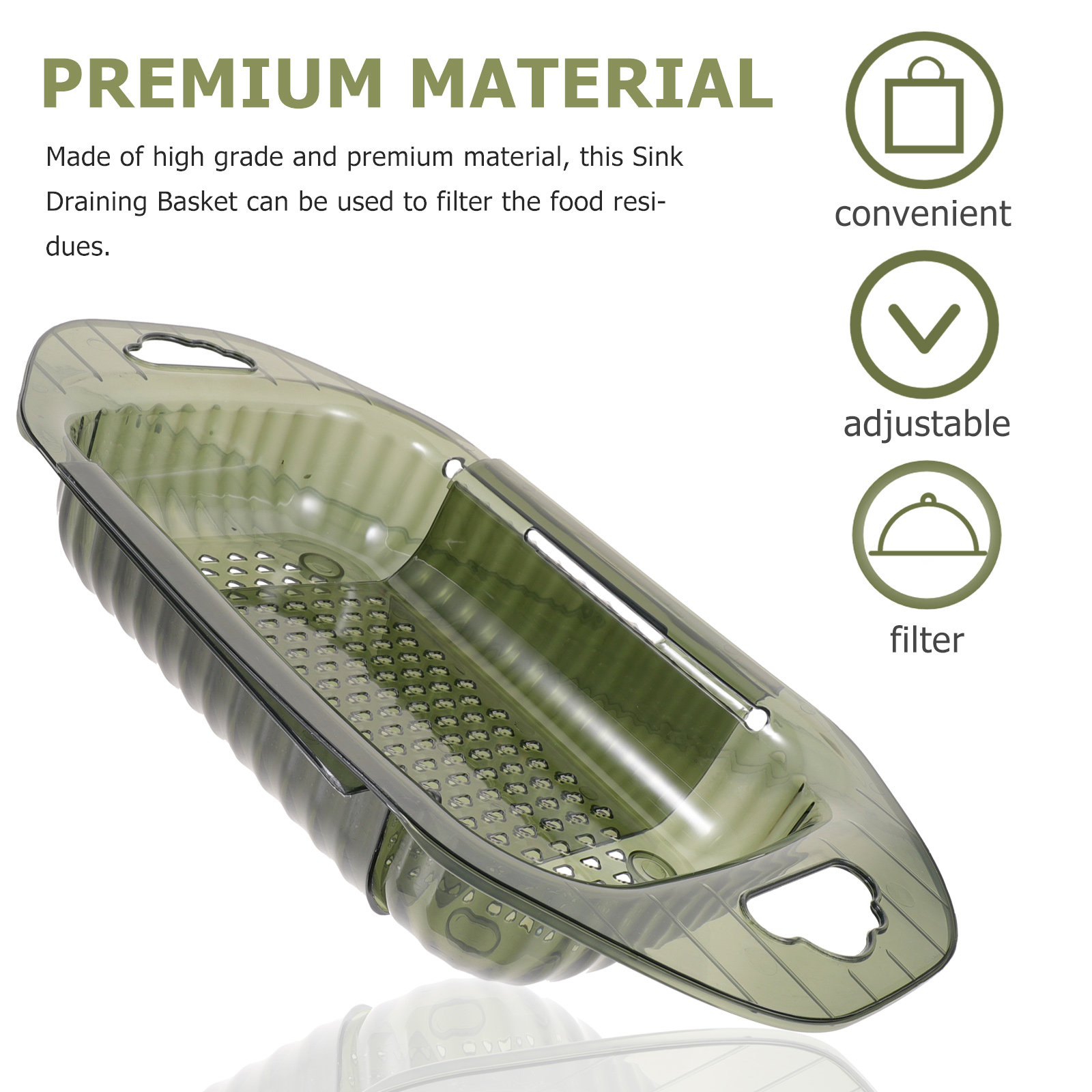 Extendable Sink Strainer Colan - Meal Prep Pasta บทวิจารณ์และราคา