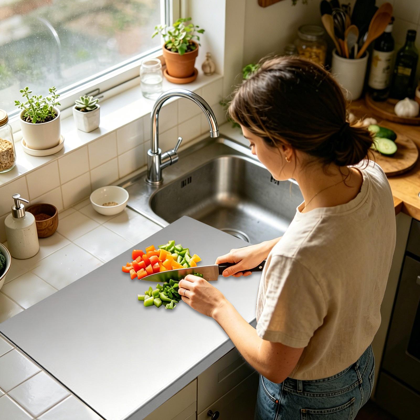 Stainless Steel Kitchen Cuttin - Meal Prep Easy บทวิจารณ์และราคา