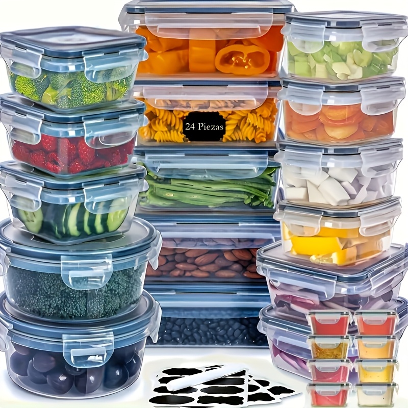 48-Piece Leakproof Food Storag - Meal Prep Easy บทวิจารณ์และราคา