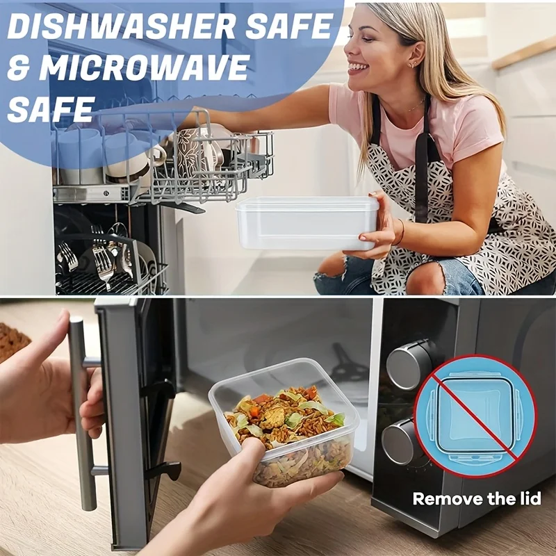 48-Piece Leakproof Food Storag - Meal Prep Easy บทวิจารณ์และราคา