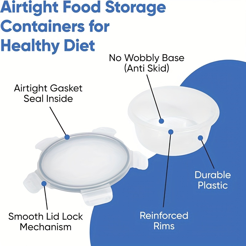 48-Piece Leakproof Food Storag - Meal Prep Easy บทวิจารณ์และราคา