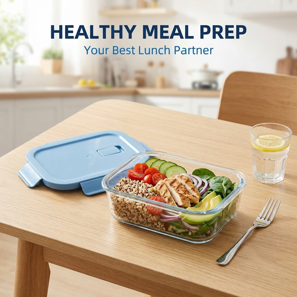Premium Glass Meal Prep Contai - Meal Prep Easy บทวิจารณ์และราคา